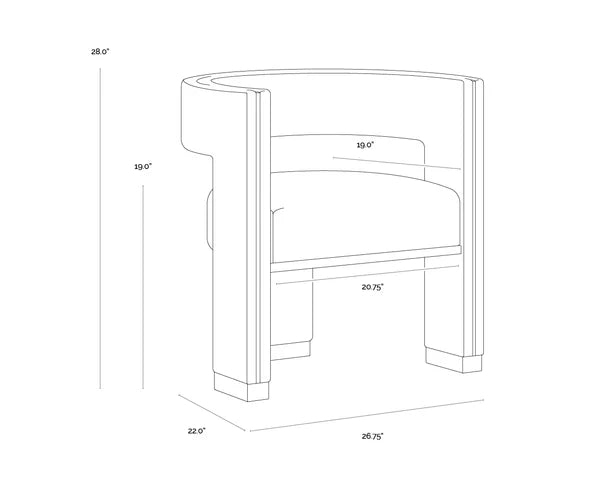 Adamina Dining Armchair