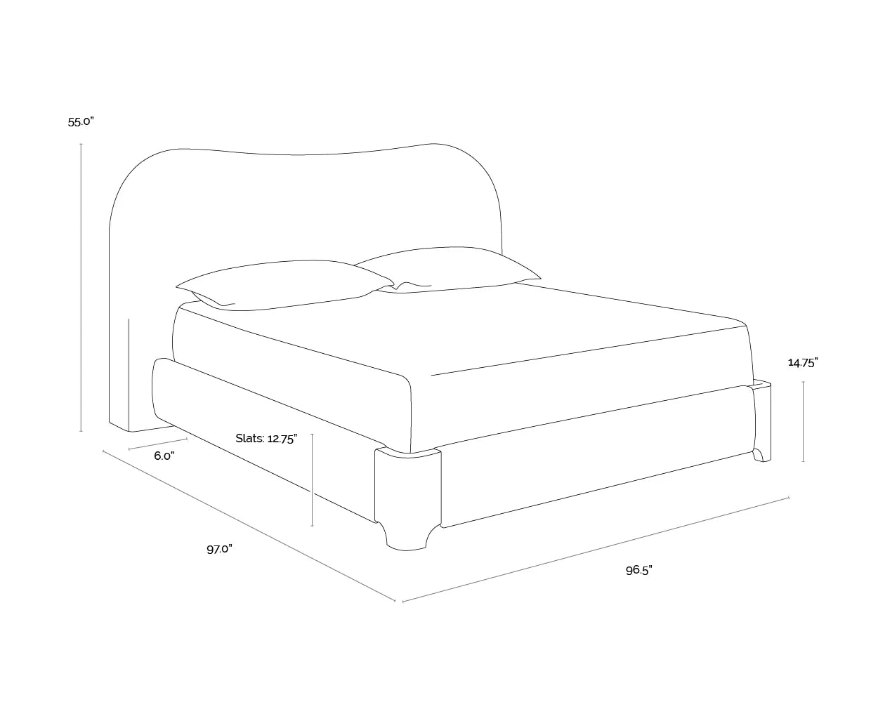 Knowles King Bed