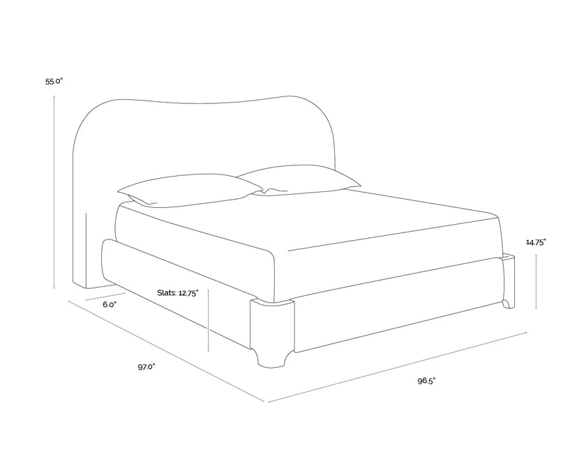 Knowles King Bed