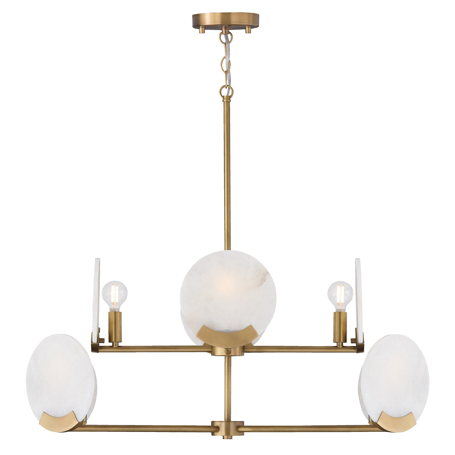 Oriya Two-Tier Chandelier