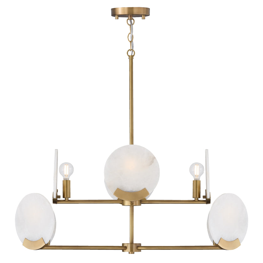 Oriya Two-Tier Chandelier