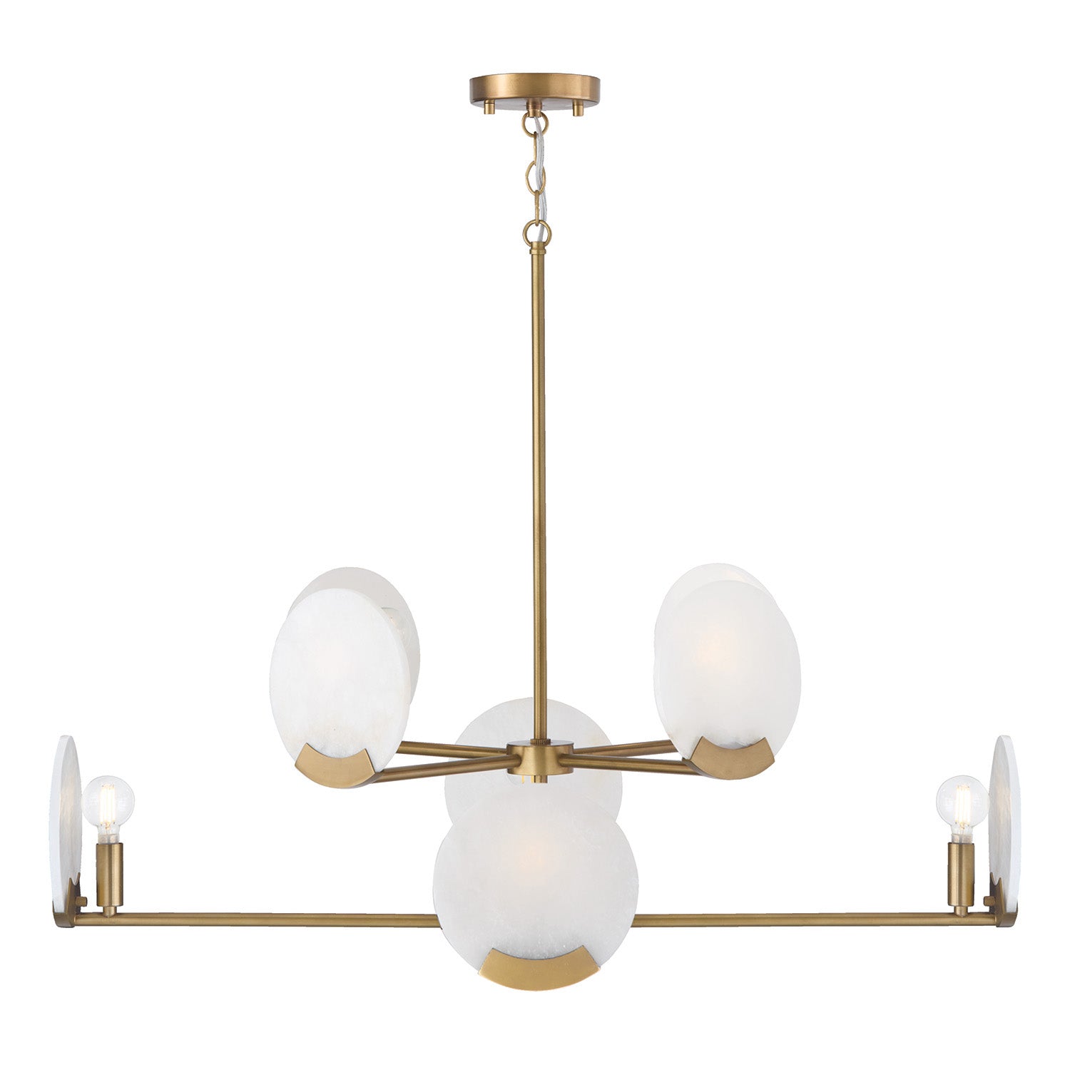 Oriya Two-Tier Chandelier
