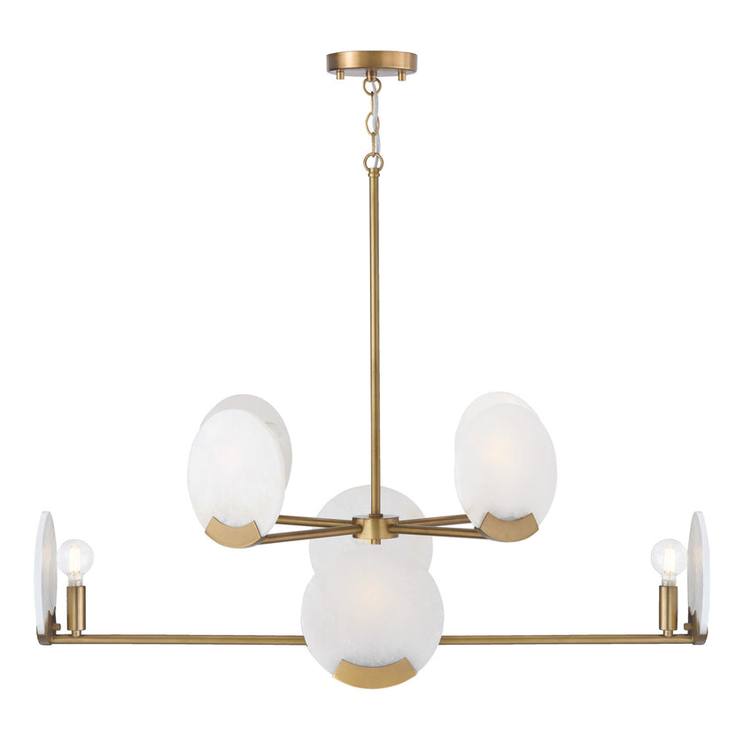 Oriya Two-Tier Chandelier