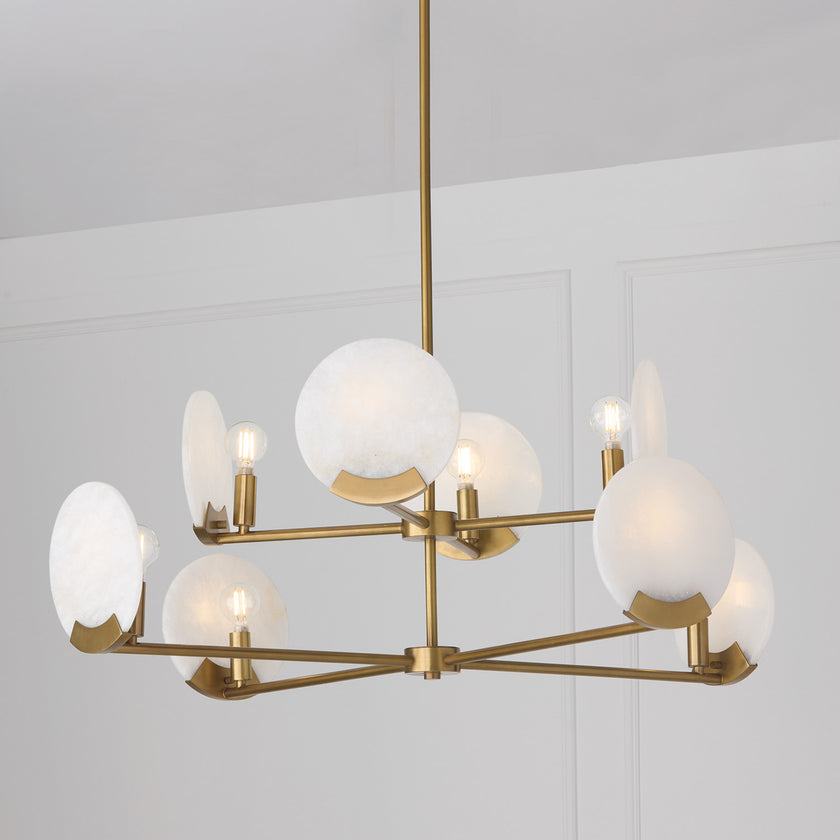 Oriya Two-Tier Chandelier