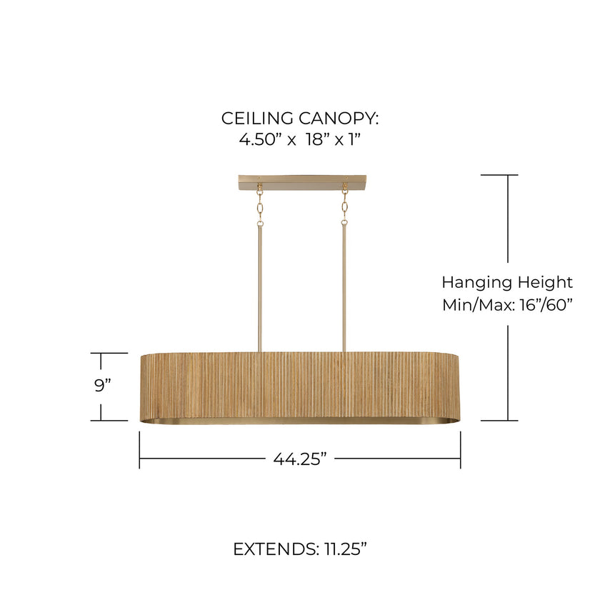 Donovan Linear Chandelier