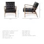 Phineas Leather Accent Chair