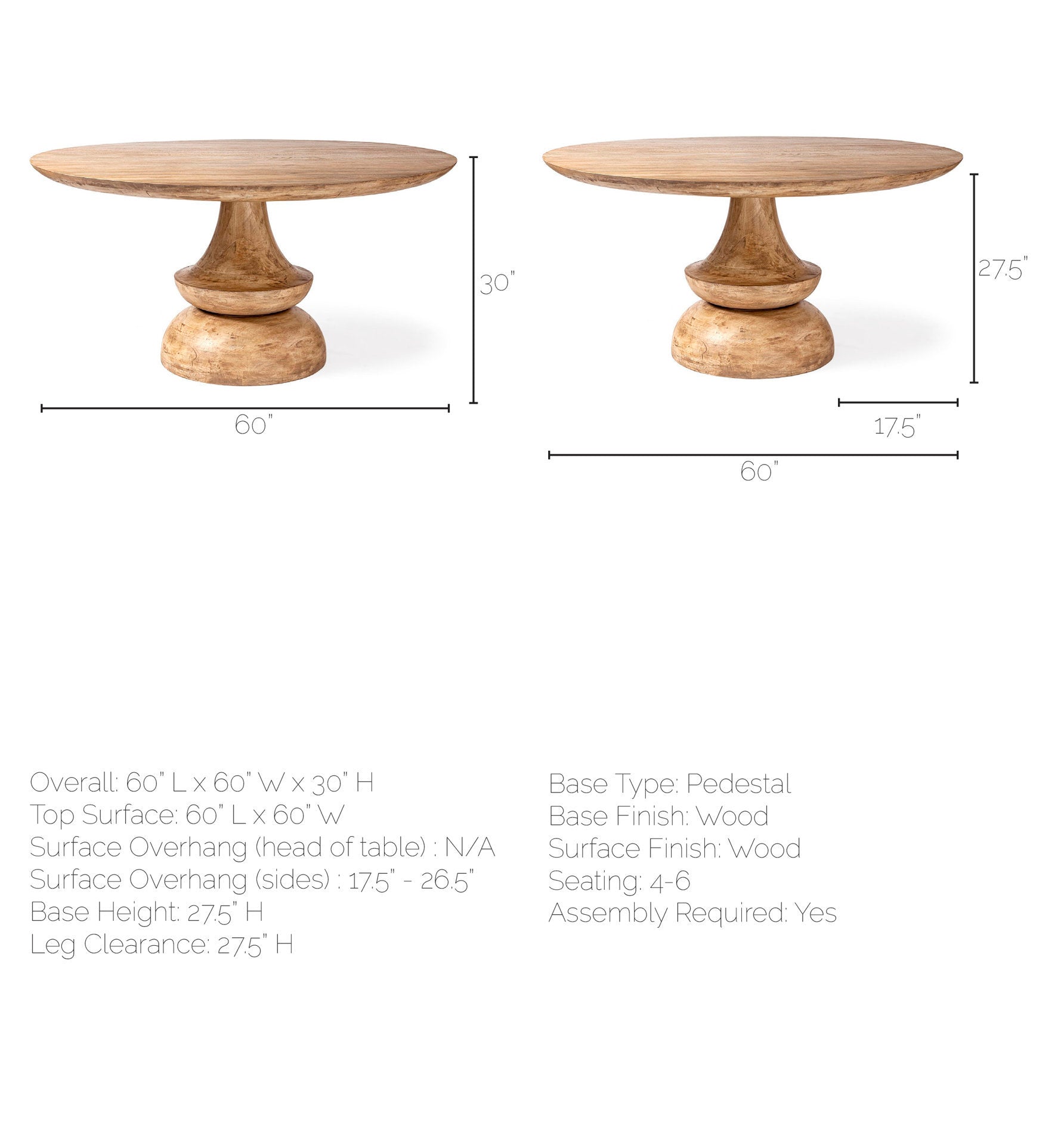 Crossman Dining Table