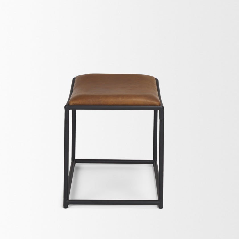 Taniel Leather Stool