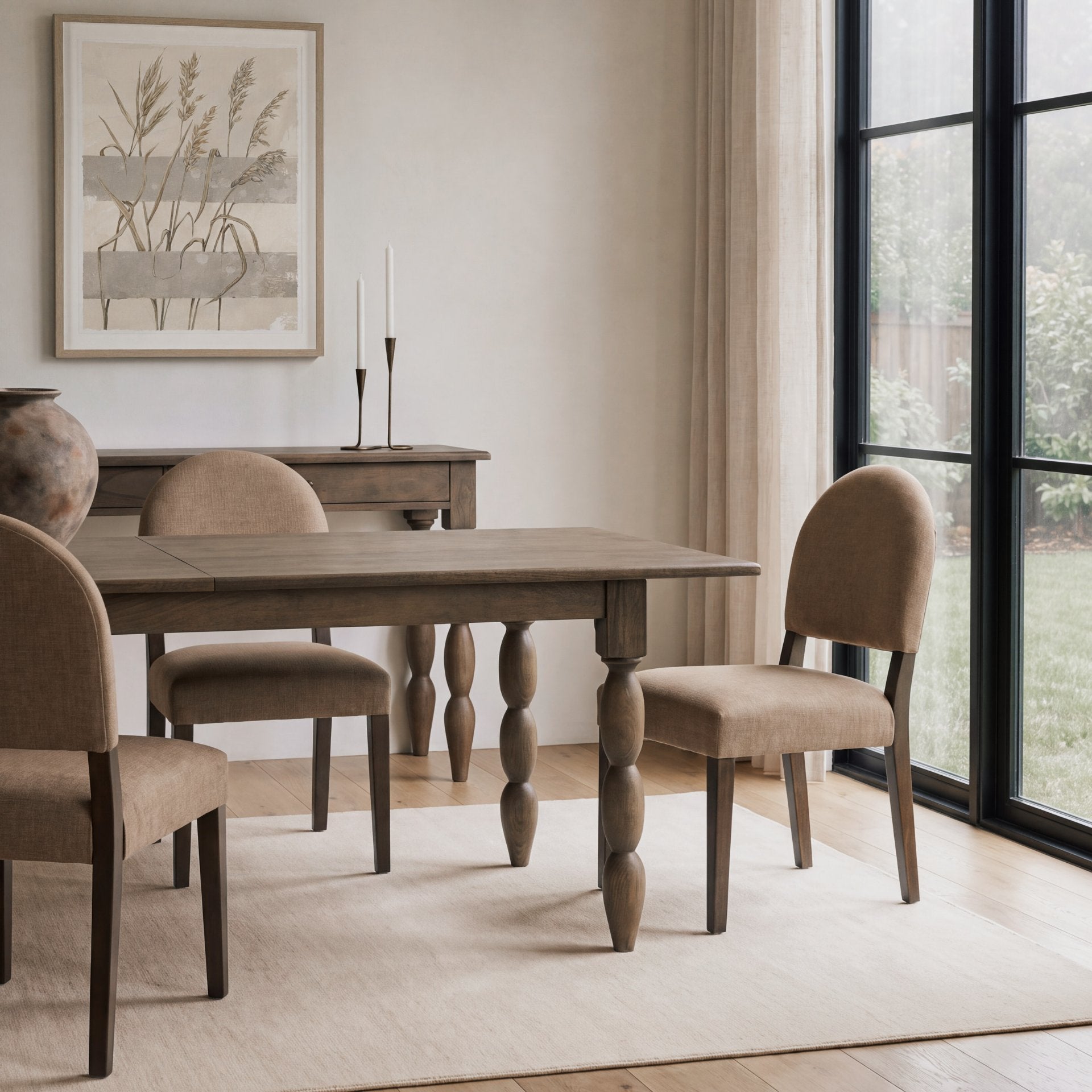 Angeline Spool Console Table