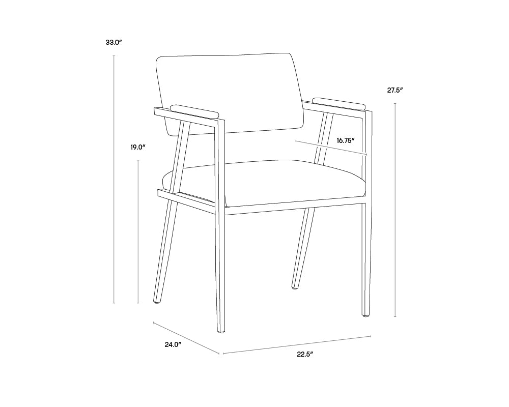 Ventouz Dining Armchair