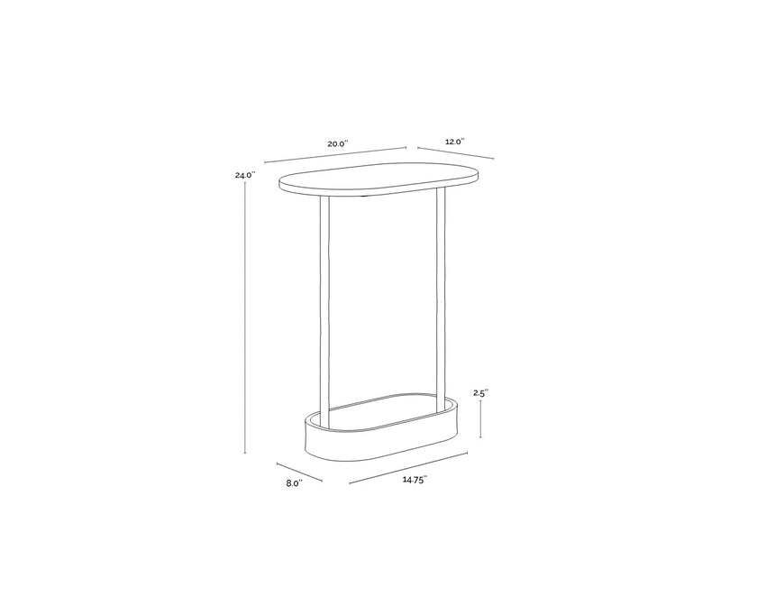 Eden End Table