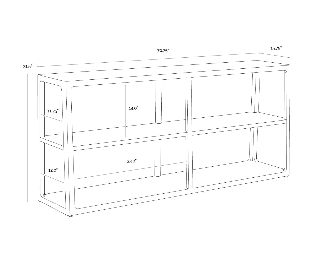 Doncaster Low Cabinet