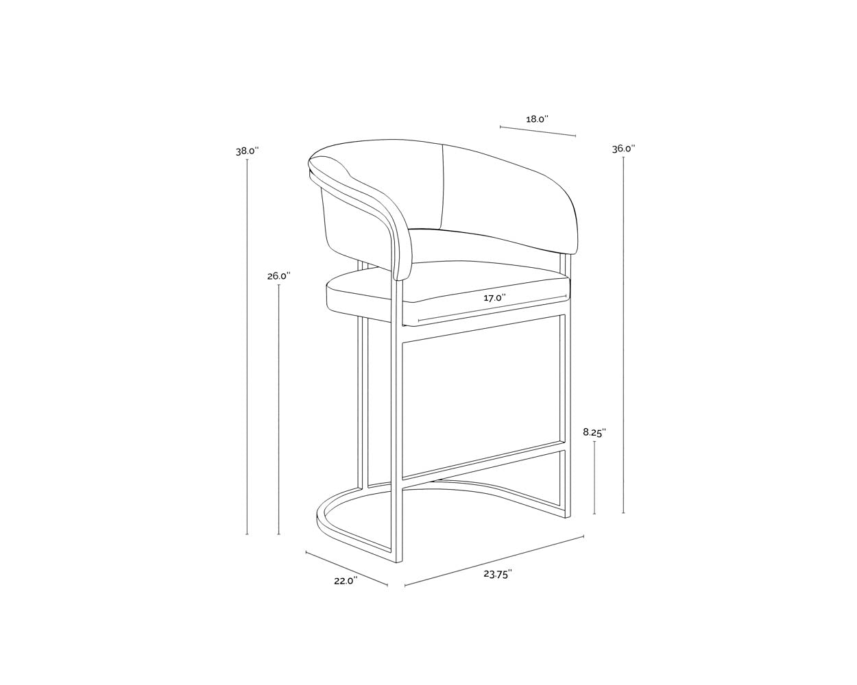 Marris Counter Stool