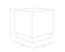 Albans Side Table - Square