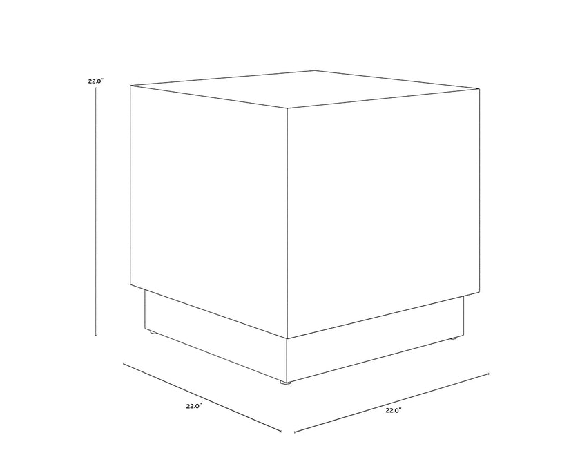 Albans Side Table - Square