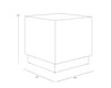Albans Side Table - Square
