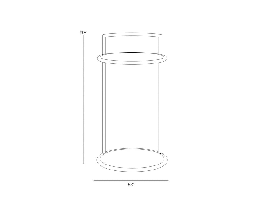 Parga End Table