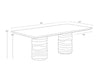 Alanya Dining Table - Rectangular 84