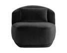 Soraya Swivel Armless Chair