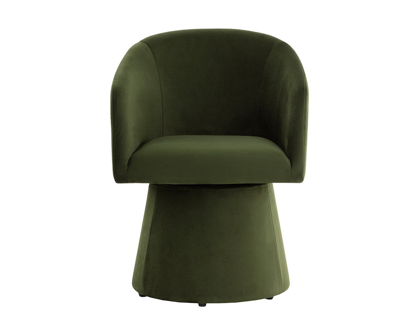 Etta Swivel Dining Armchair