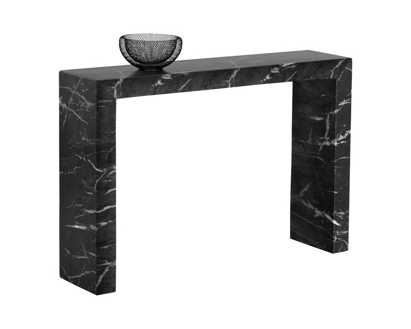Axle Console Table - Marble