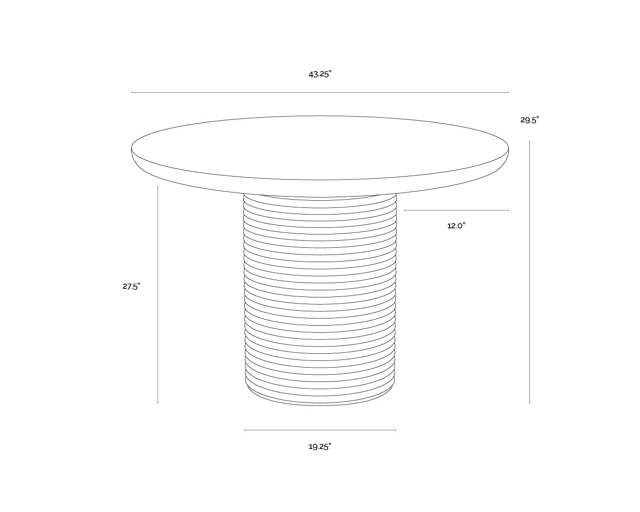 Riva Dining Table - 43