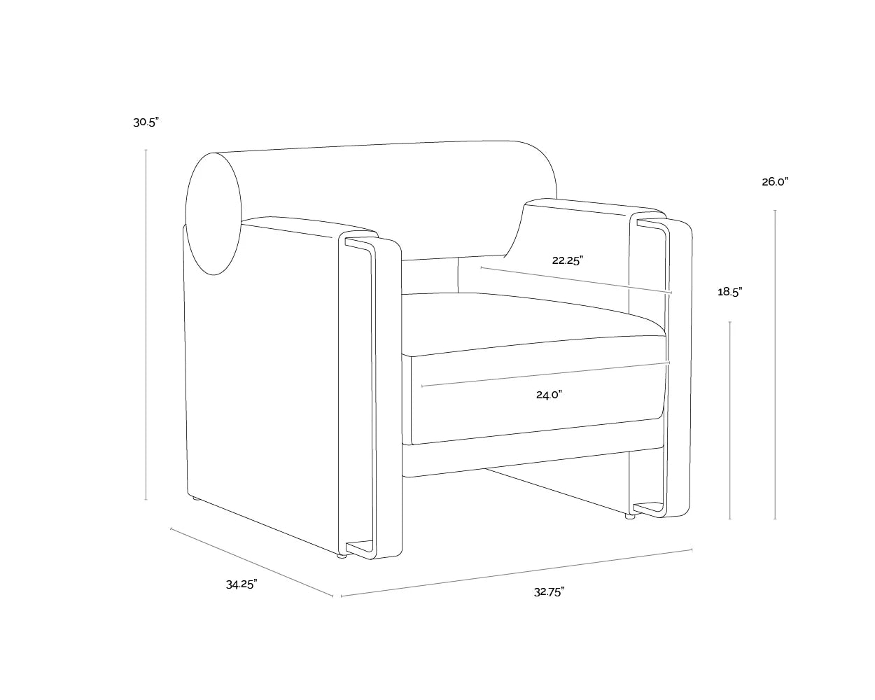 Edgar Lounge Chair