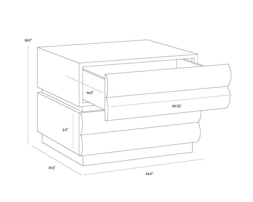 Subira Nightstand
