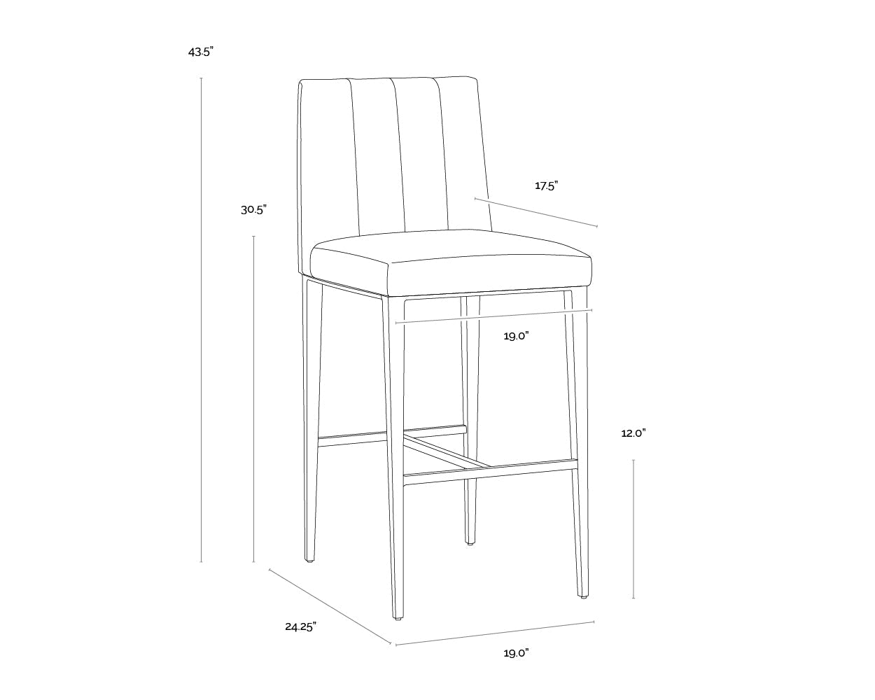 Wilbur Barstool