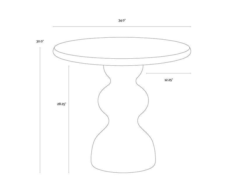 Raul Bistro Table - 34