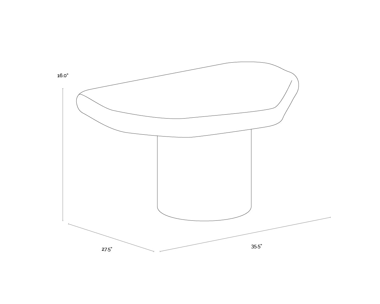 Detti Coffee Table - Small