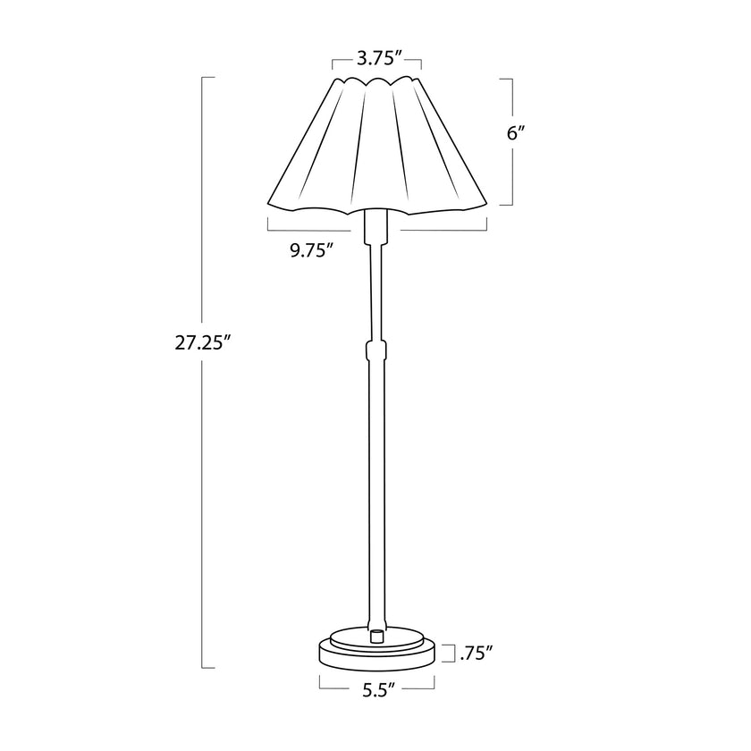 Polly Buffet Lamp