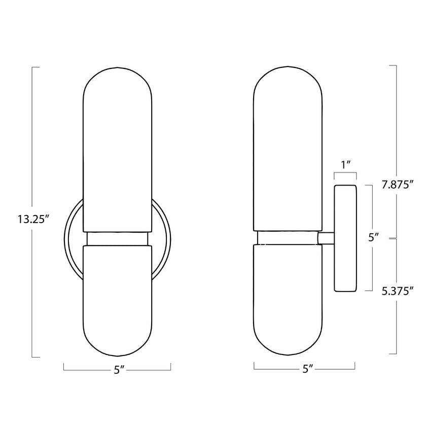 Salon Sconce Small