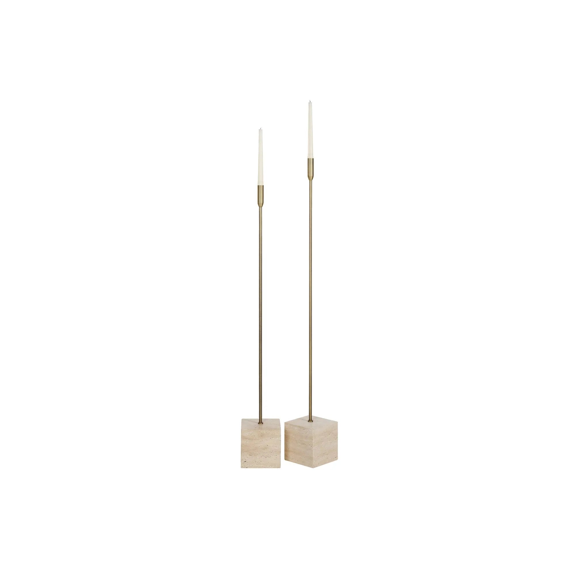 Chambers Floor Candle Holders