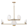 Oriya Two-Tier Chandelier