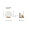 Oriya Sconce
