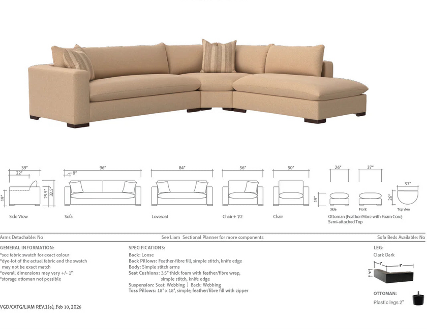 Liam Sectional