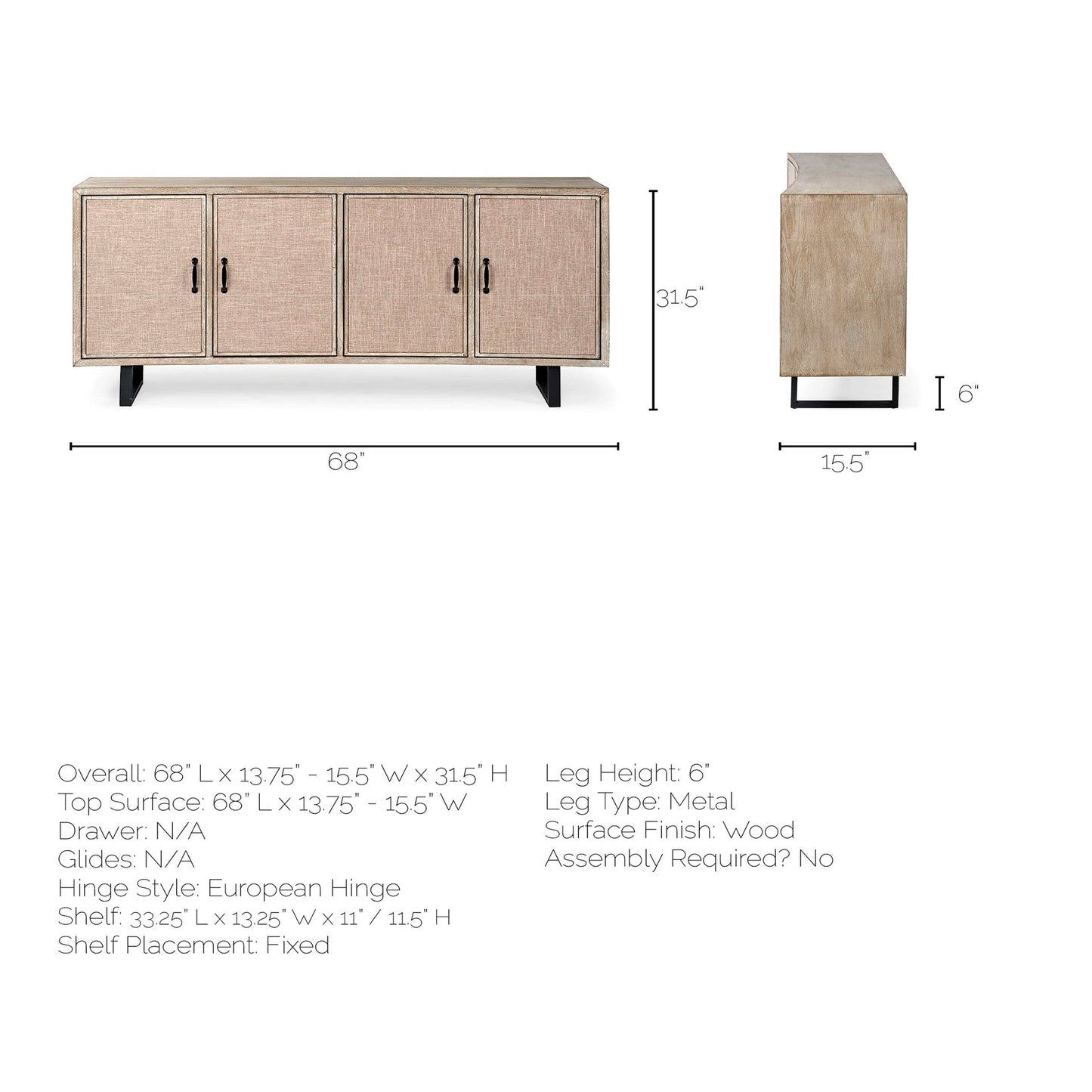 Bellefontaine Sideboard